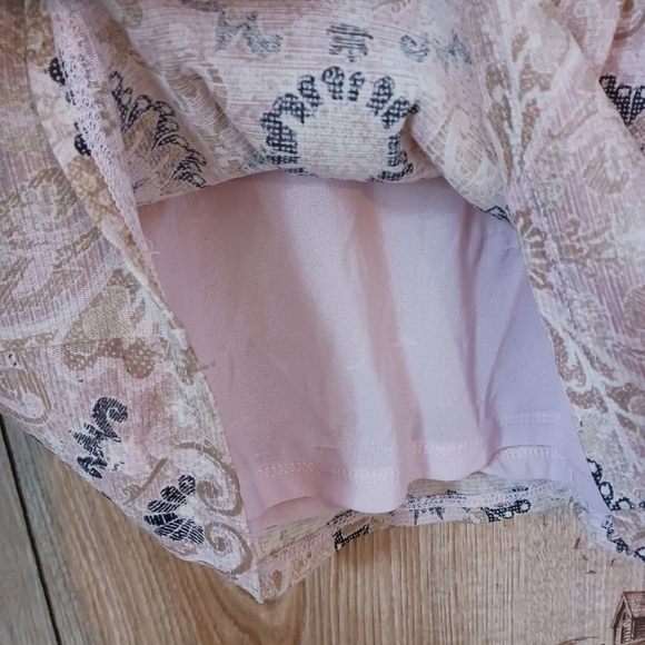 Vintage 90s Y2K Axcess by Liz Claiborne Allover Print Blouse - Picture 3 of 6